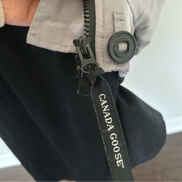 Authentic Gray Canada Goose Jacket, Size Small - Picture 7 of 11